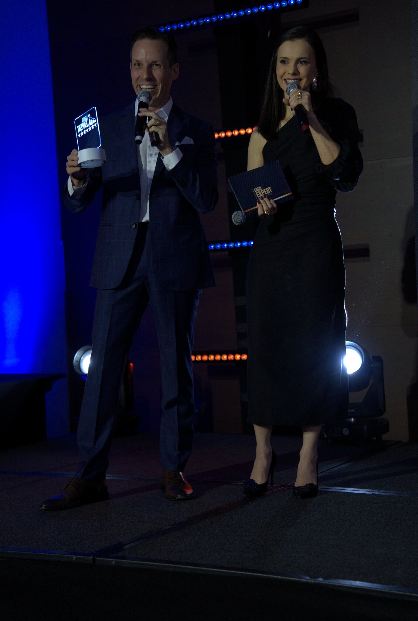 Fernanda e Frederico durante evento